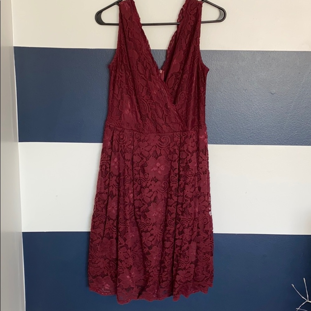 Bridesmaid dress lace